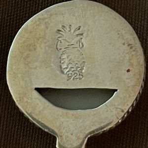 Sterling silver(marked) broken China earrings